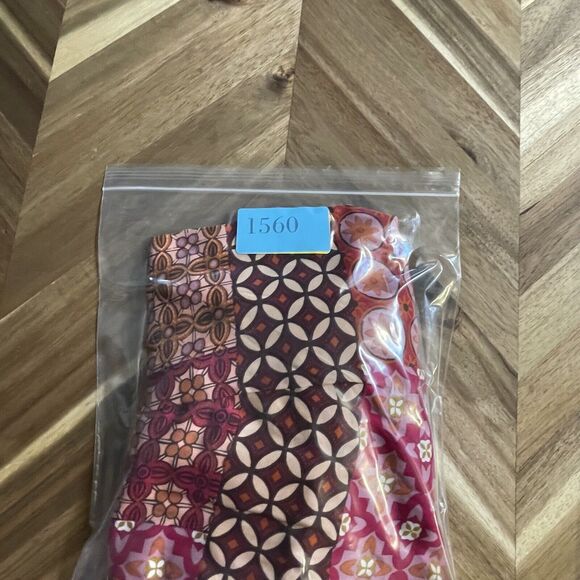 Drew Pants Wide‎ Leg Sz M Patchwork Tapestry Floral Hipster Boho Hippie Pullon - Picture 9 of 9